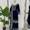 RTC 5793 A DESIGNER VELVET PAKISTANI SUITS