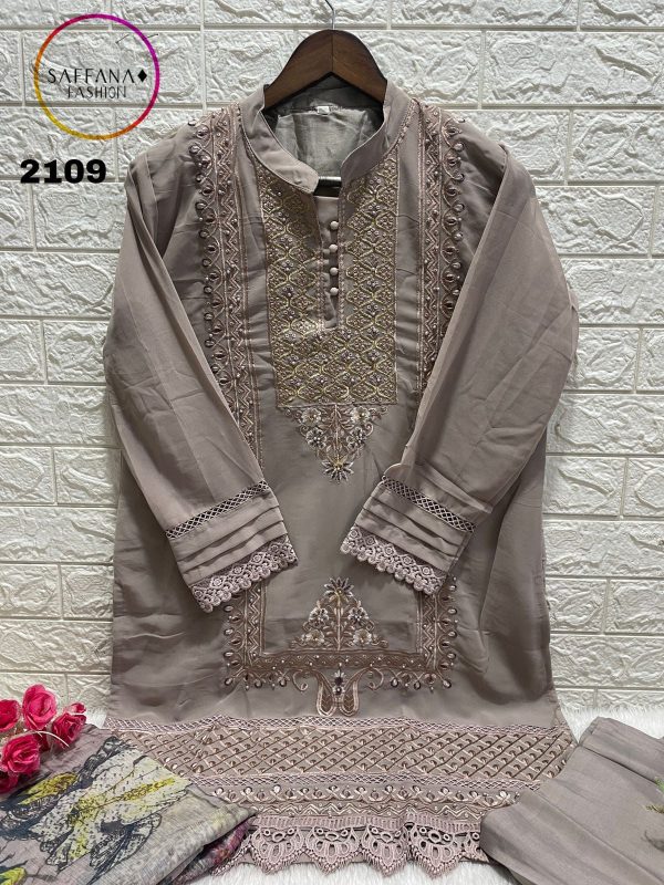 SAFFANA FASHION 2109 READYMADE PAKISTANI SUITS