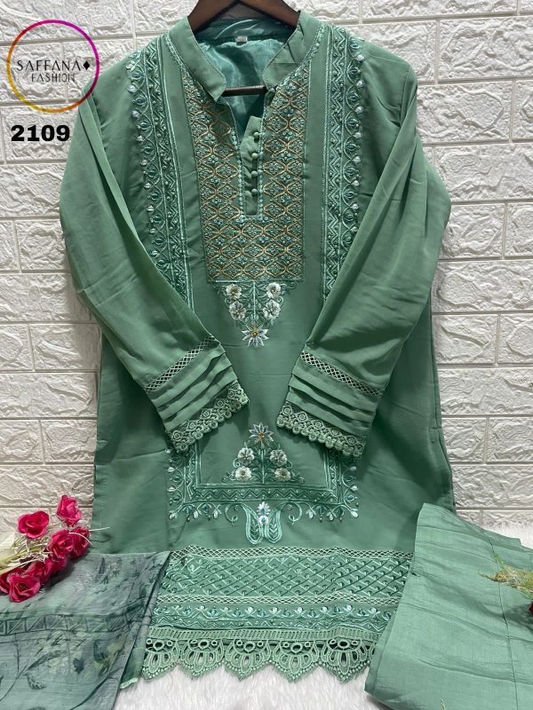 SAFFANA FASHION 2109 READYMADE PAKISTANI SUITS