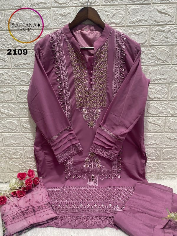 SAFFANA FASHION 2109 READYMADE PAKISTANI SUITS