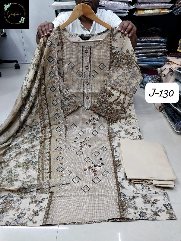 SAPPHIRE JAZMIN VOL 130 READYMADE COTTON SUITS