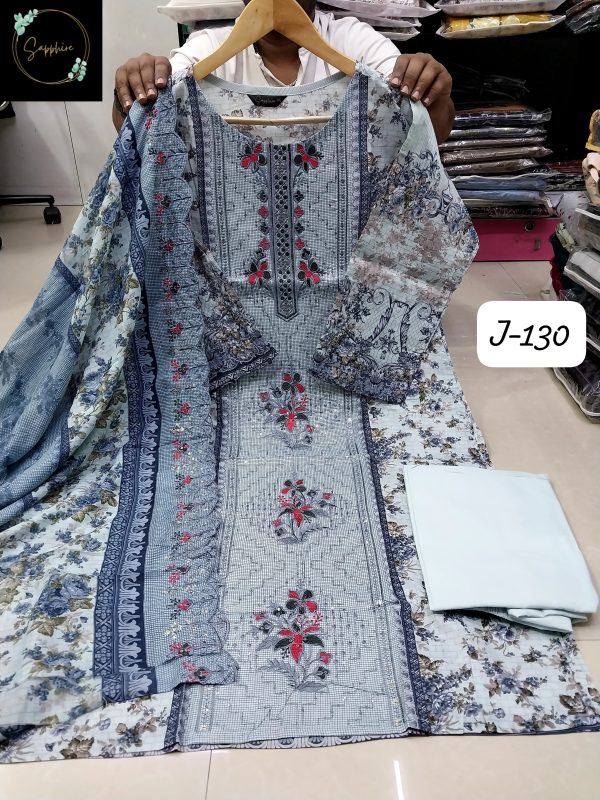 SAPPHIRE JAZMIN VOL 130 READYMADE COTTON SUITS