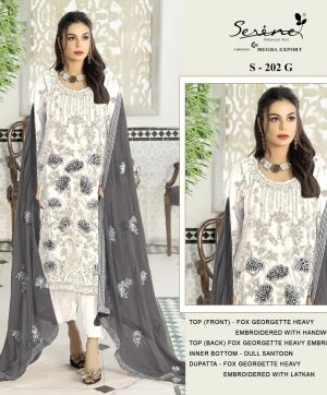 SERINE S 202 G PAKISTANI SUITS MANUFACTURER