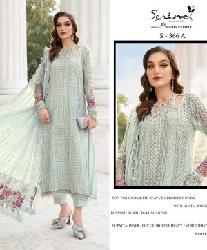 SERINE S 366 A PAKISTANI SUITS IN INDIA