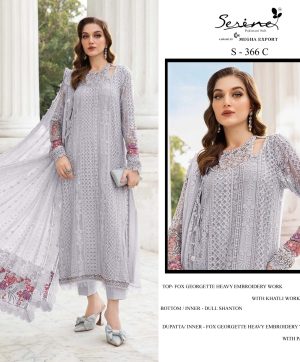 SERINE S 366 C PAKISTANI SUITS IN INDIA