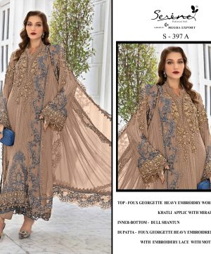 SERINE S 397 A PAKISTANI SALWAR SUITS IN INDIA