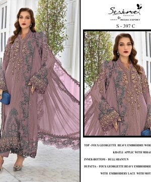 SERINE S 397 C PAKISTANI SALWAR SUITS IN INDIA