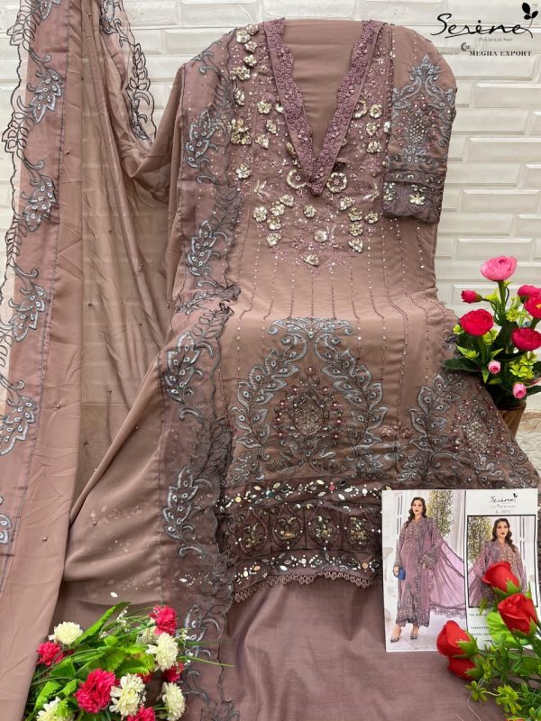 SERINE S 397 C PAKISTANI SALWAR SUITS IN INDIA