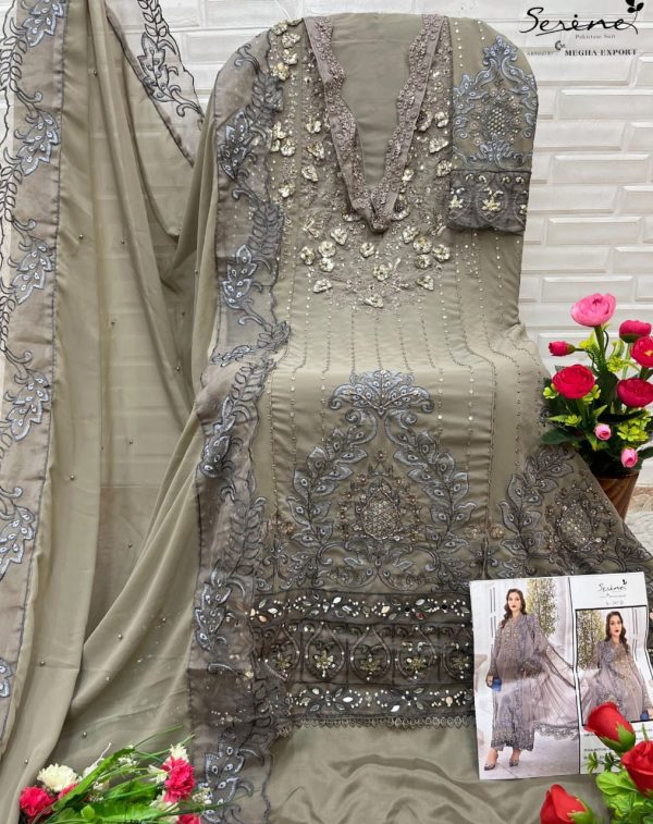 SERINE S 397 D PAKISTANI SALWAR SUITS IN INDIA