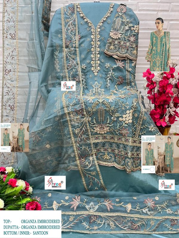 SHREE FABS K 5050 E F G H PAKISTANI SUITS IN INDIA