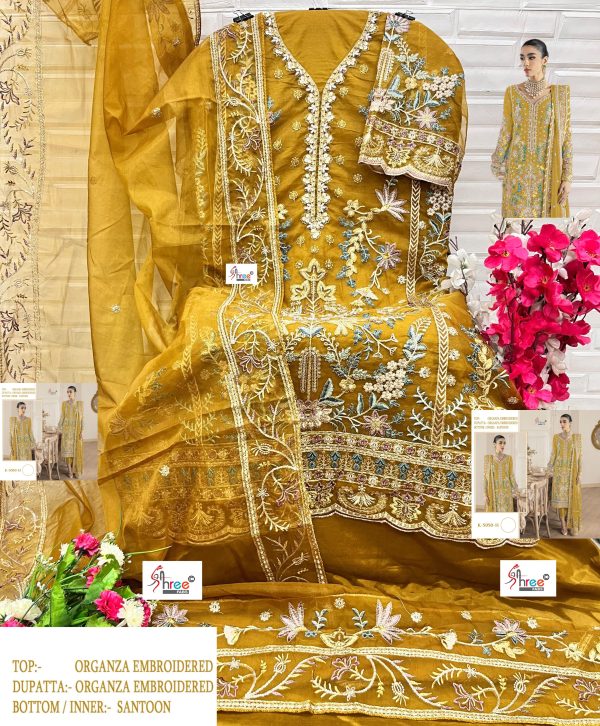 SHREE FABS K 5050 E F G H PAKISTANI SUITS IN INDIA