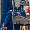 SHREE FABS K 5287 B VELVET SALWAR SUITS IN INDIA