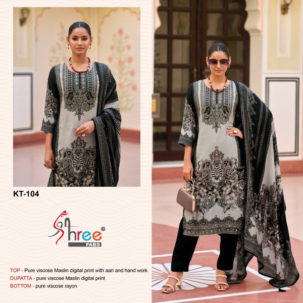 SHREE FABS KT 104 PAKISTANI SALWAR KAMEEZ