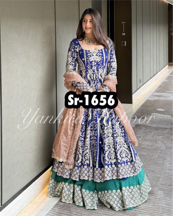 SHREE HARI SR 1656 DESIGNER TOP LEHENGA