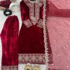 SHREE HARI SR 1658 D DESIGNER VELVET SALWAR KAMEEZ