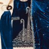 SHREE HARI SRK 5218 A DESIGNER VELVET SALWAR SUITS