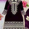 SHREE HARI SSR 434 B DESIGNER VELVET SUITS