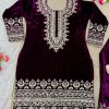 SHREE HARI SSR 434 B DESIGNER VELVET SUITS