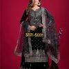 SHREE HARI SSR 5001 DESIGNER VELVET SUITS WHOLESALE