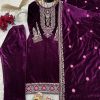 SHREE HARI ZSR 3094 DESIGNER VELVET SUITS IN INDIA