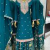 ZEEL FASHION ZF 377 G DESIGNER TOP SHARARA