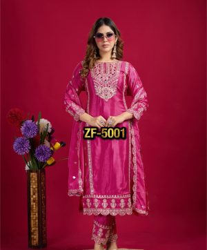 ZEEL FASHION ZF 5001 A DESIGNER SALWAR SUITS