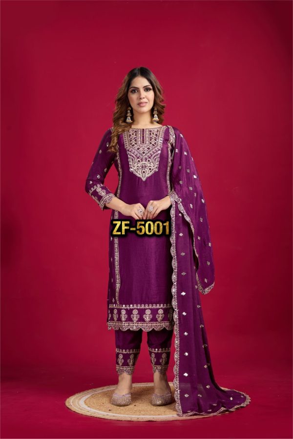 ZEEL FASHION ZF 5001 C DESIGNER SALWAR KAMEEZ