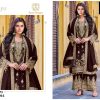 ZIAAZ DESIGNS 640 E VELVET PAKISTANI SALWAR SUITS