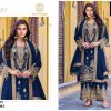 ZIAAZ DESIGNS 640 F VELVET PAKISTANI SALWAR SUITS