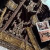 ZIAAZ DESIGNS 653 C VELVET SALWAR SUITS