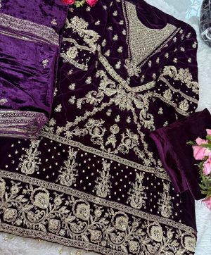 ZIAAZ DESIGNS 672 B VELVET SUITS MANUFACTURER