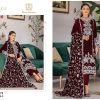 ZIAAZ DESIGNS 689 C PAKISTANI VELVET SUITS