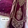 ZIAAZ DESIGNS 708 VELVET PAKISTANI SUITS IN INDIA