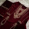 ZIAAZ DESIGNS 727 B VELVET PAKISTANI SUITS