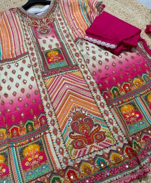 ZIAAZ DESIGNS 731 A KAFTAN SUITS IN INDIA