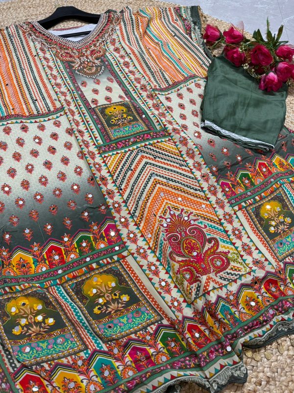 ZIAAZ DESIGNS 731 B KAFTAN SUITS IN INDIA