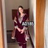 AAROHI DESIGNER AD 185 VELVET SALWAR SUITS