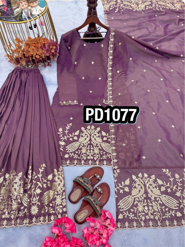 AAROHI DESIGNER PD 1077 SALWAR SUITS WHOLESALE