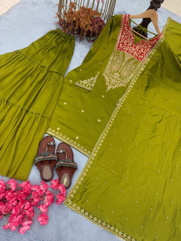 AAROHI DESIGNER PD 1082 SHARARA SUITS