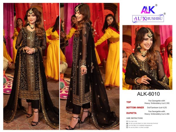 AL KHUSHBU ALK 6010 ZAHRA RUBAB VOL 3 SALWAR SUITS