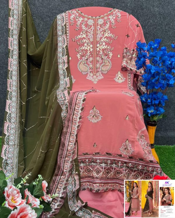 AL KHUSHBU ALK 6011 ZAHRA RUBAB VOL 3 SALWAR SUITS