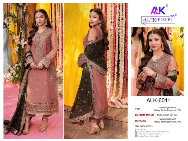 AL KHUSHBU ALK 6011 ZAHRA RUBAB VOL 3 SALWAR SUITS