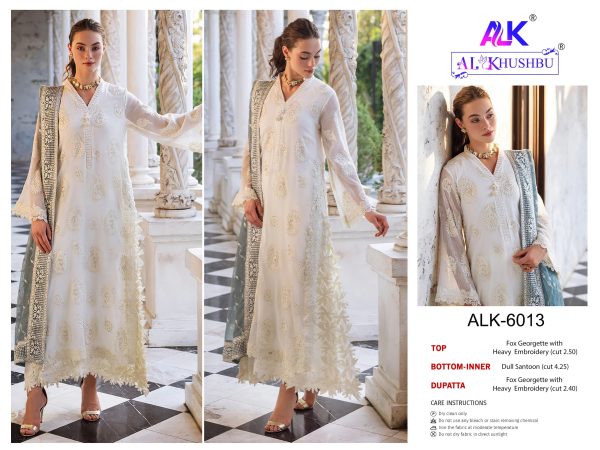 AL KHUSHBU ALK 6013 AFIFA VOL 4 SALWAR SUITS