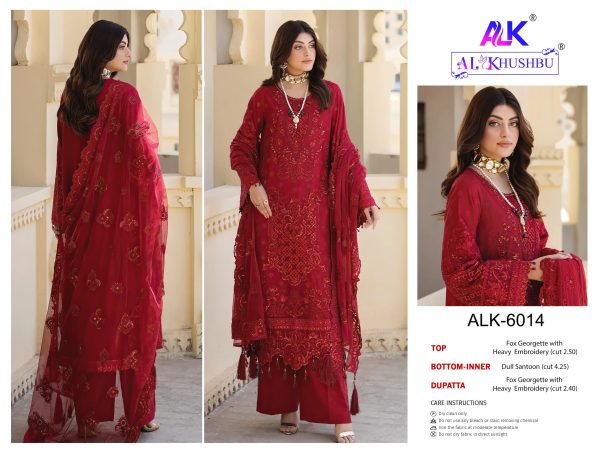 AL KHUSHBU ALK 6014 AFIFA VOL 4 SALWAR SUITS