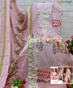 ALZOHAIB 1117 COTTON PAKISTANI SUITS IN INDIA