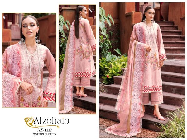 ALZOHAIB 1117 COTTON PAKISTANI SUITS IN INDIA