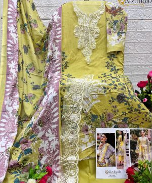 ALZOHAIB 1118 COTTON PAKISTANI SUITS IN INDIA