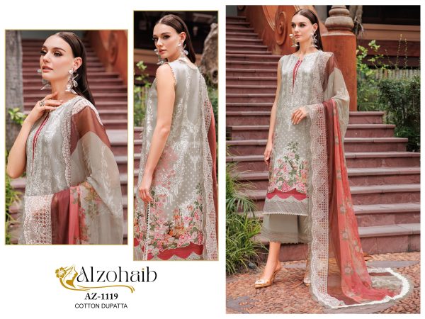 ALZOHAIB 1119 COTTON PAKISTANI SUITS IN INDIA