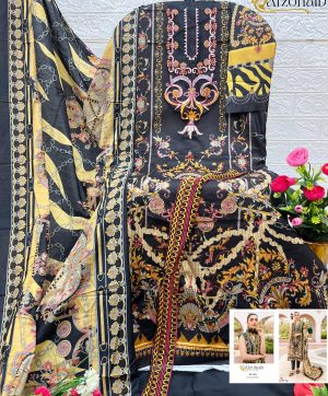 ALZOHAIB AZ 1073 QUEEN COURT VOL 4 COTTON SUITS