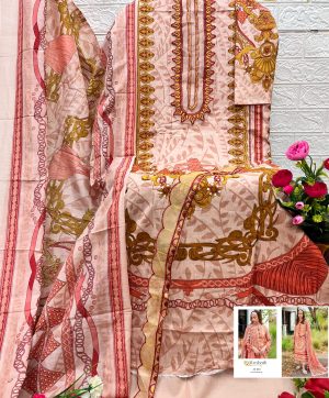 ALZOHAIB AZ 1074 QUEEN COURT VOL 4 COTTON SUITS